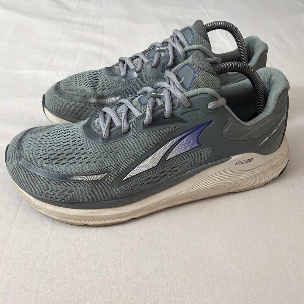 Altra Paradigm 6 Women's 11US‎ Gray Green Running Shoes Sneakers AL0A5484254 Gym